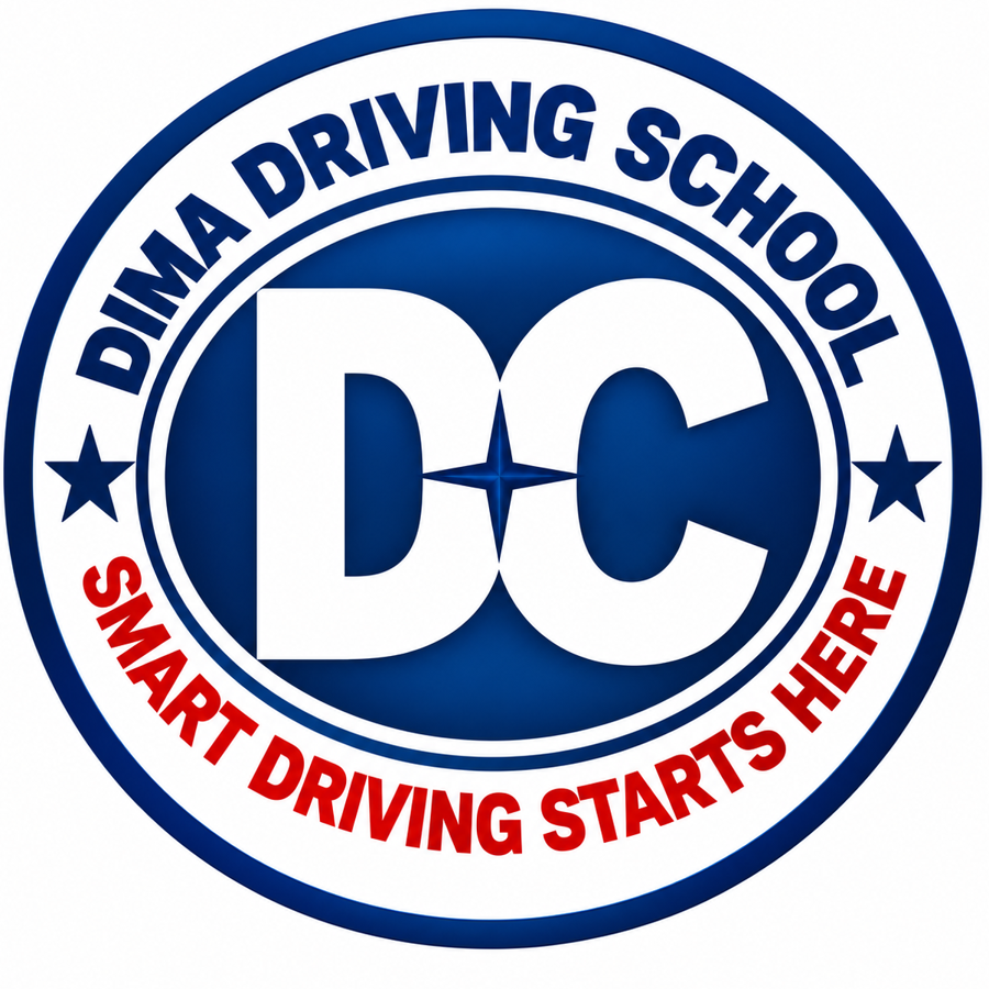 DIMA Driving School logo